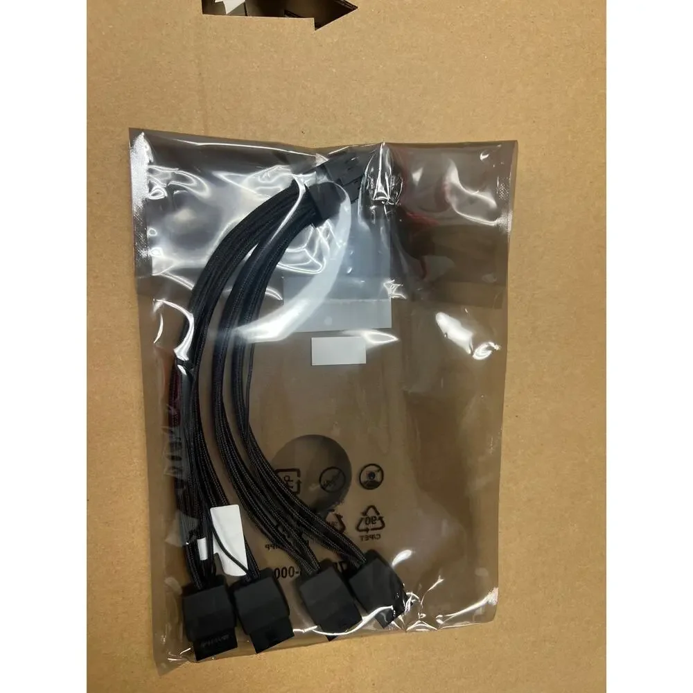 NVIDIA 12VHPWR PCIe5.0 4x8Pin to16Pin Braided GPU Cable for RTX40 Series